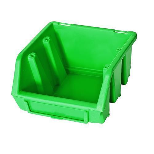 Plastový box Ergobox 1 7,5 x 11,2 x 11,6 cm, zelený