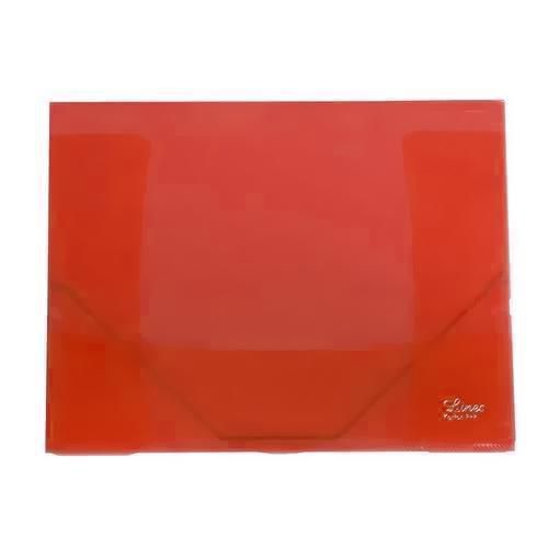 Plastové spisové desky Round, 10 ks, červené