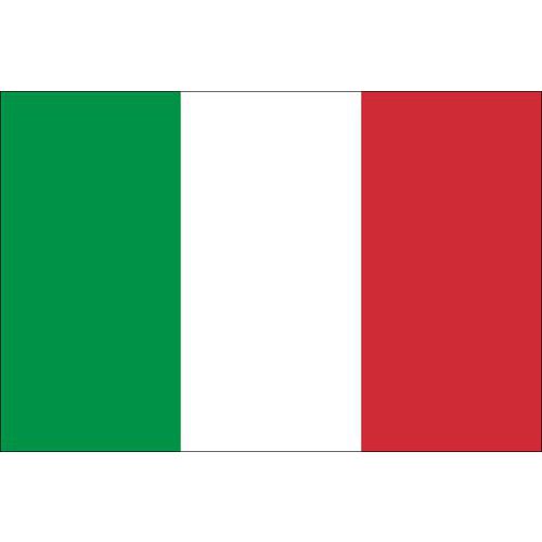 Státní vlajka, s karabinou, 150 x 100 cm, Itálie