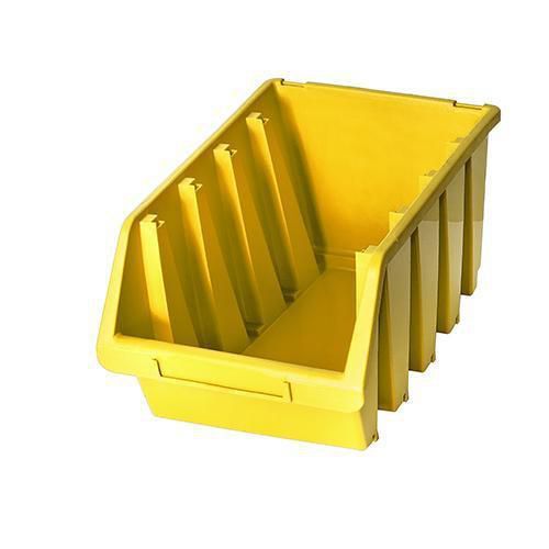 Plastový box Ergobox 4, 15,5 x 34 x 20,4 cm, žlutý