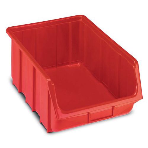 Plastový box Ecobox 18,7 x 33,3 x 50,5 cm, červený