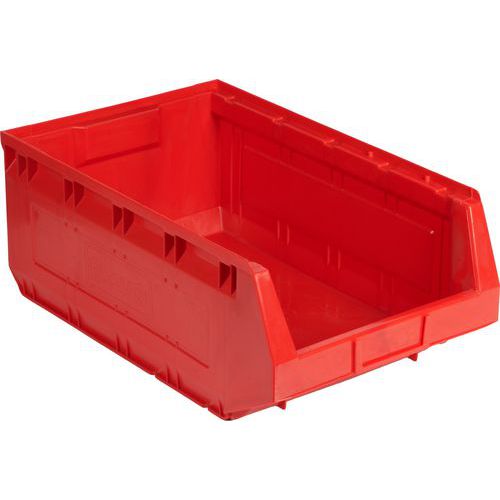 Plastový box Manutan Expert 19 x 30,3 x 48,5 cm, červený