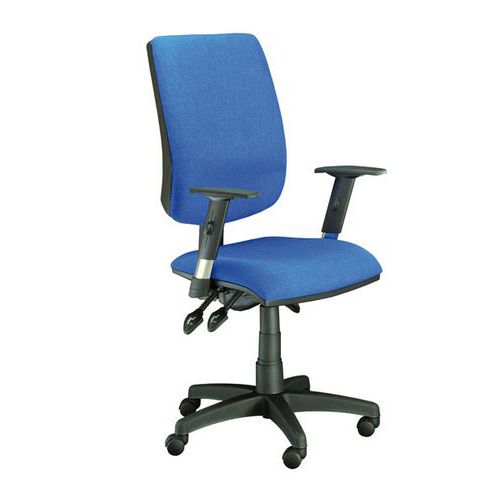 Kancelářská židle Yoki Synchro, modrá