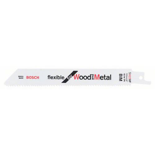 Bosch - Pilový plátek do pily ocasky S 922 VF Flexible for Wood and Metal, 2ks x 5 BAL