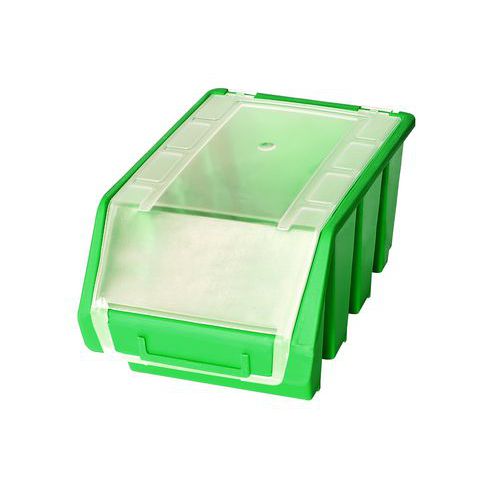 Plastový box Ergobox 3 Plus 12,6 x 17 x 24 cm, zelený